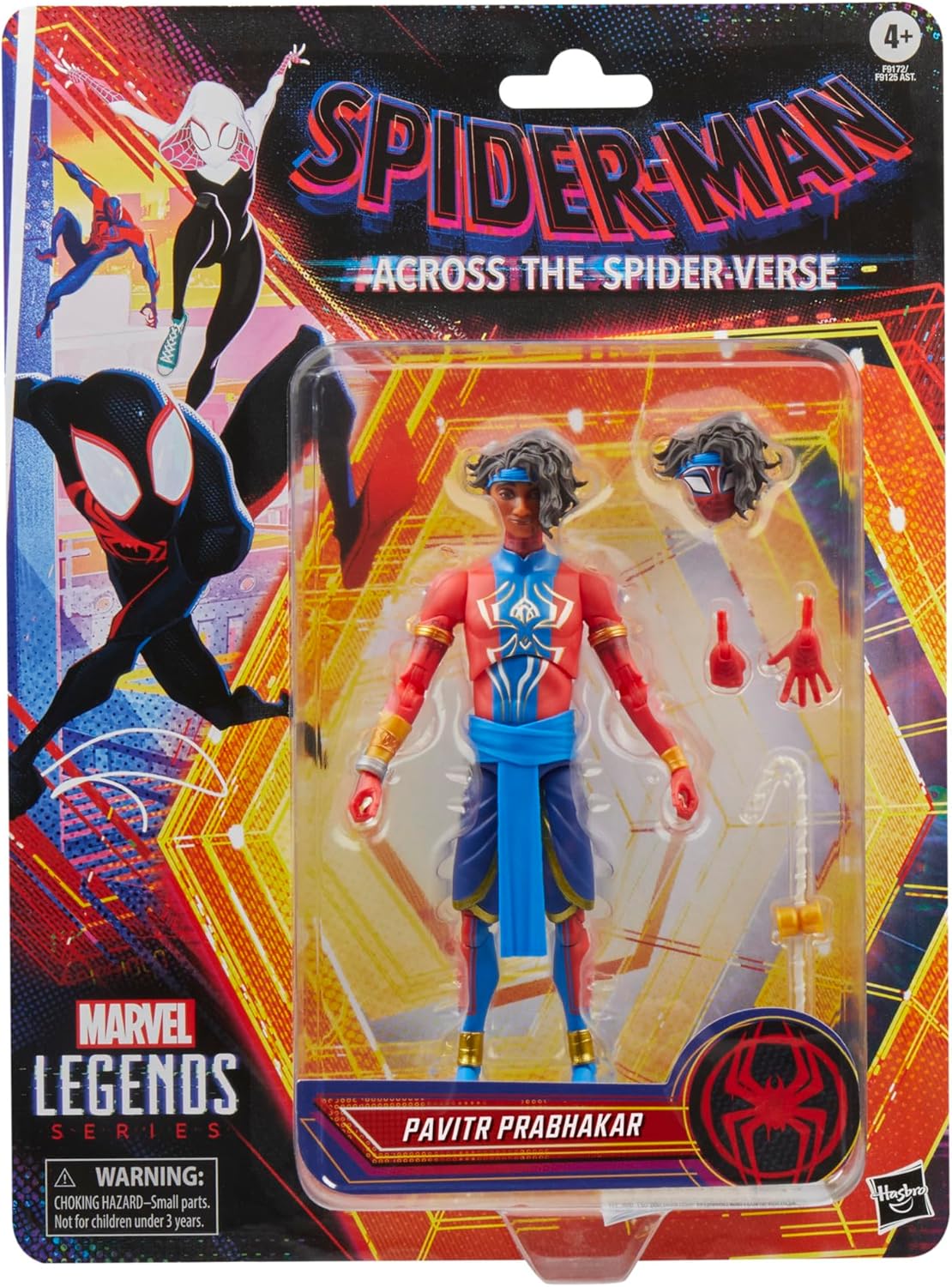 Spiderman Pavitr Prabhakar Figura Across The Spider Verse Marvel Legends 16 Cm