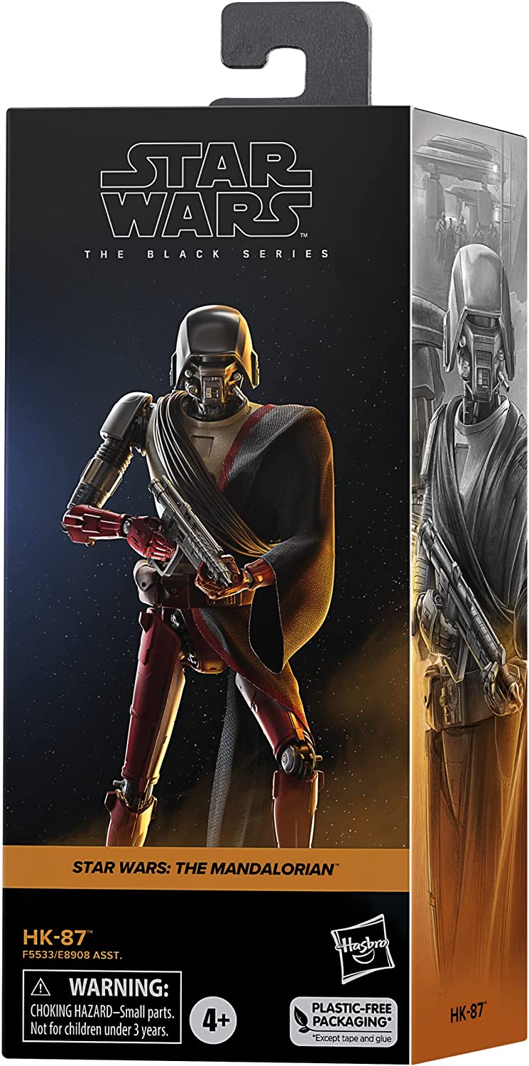 HK 87 Droide Figura De Acción The Mandalorian Star Wars Black Series Hasbro 16 Cm