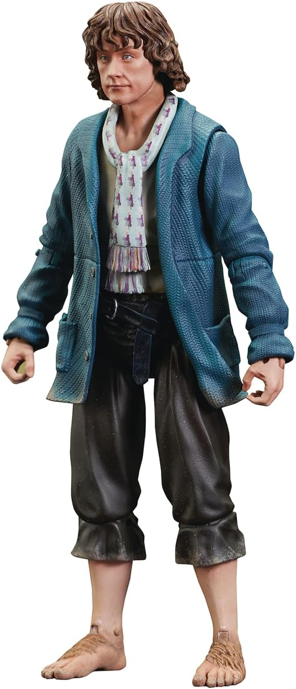 Pippin Figura De Acción The Lord Of The Rings Diamond Select Toys 11 cm
