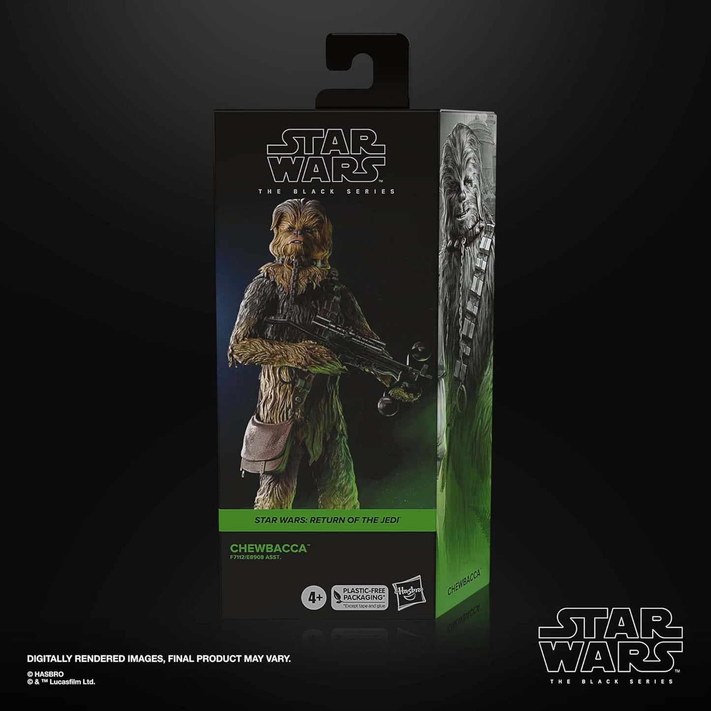 Chewbacca Figura De Acción Star Wars Return Of The JediThe Black Series Hasbro 18 Cm