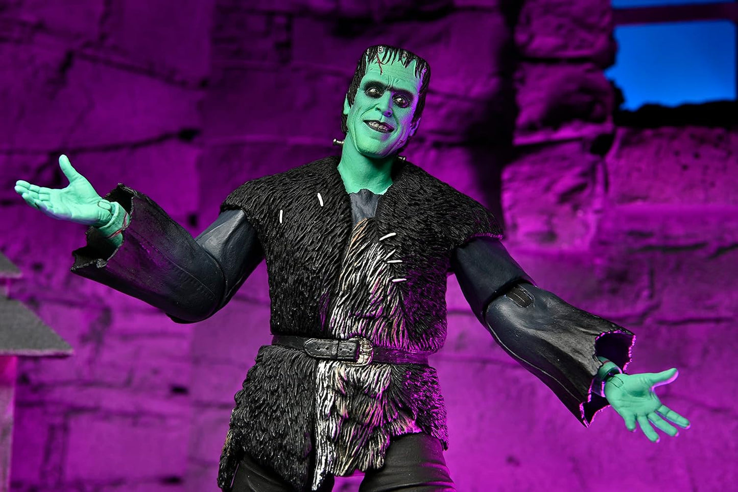 Herman Munster Figura De Acción Frankenstein The Munsters Horror Neca Ultimate 18cm