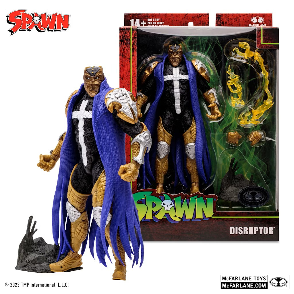 Disruptor Platinum Spawn Figura De Acción Spawn Mcfarlane Toys 19 Cm