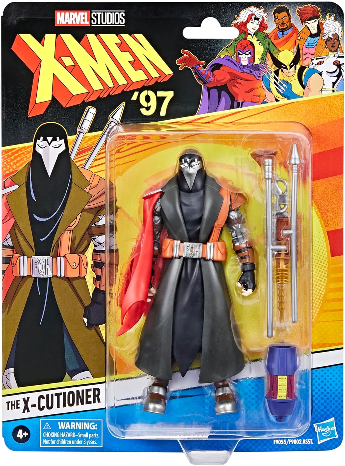 X-Cutioner Figura de Acción X Men 97 Marvel Legends Retro Hasbro 17 Cm