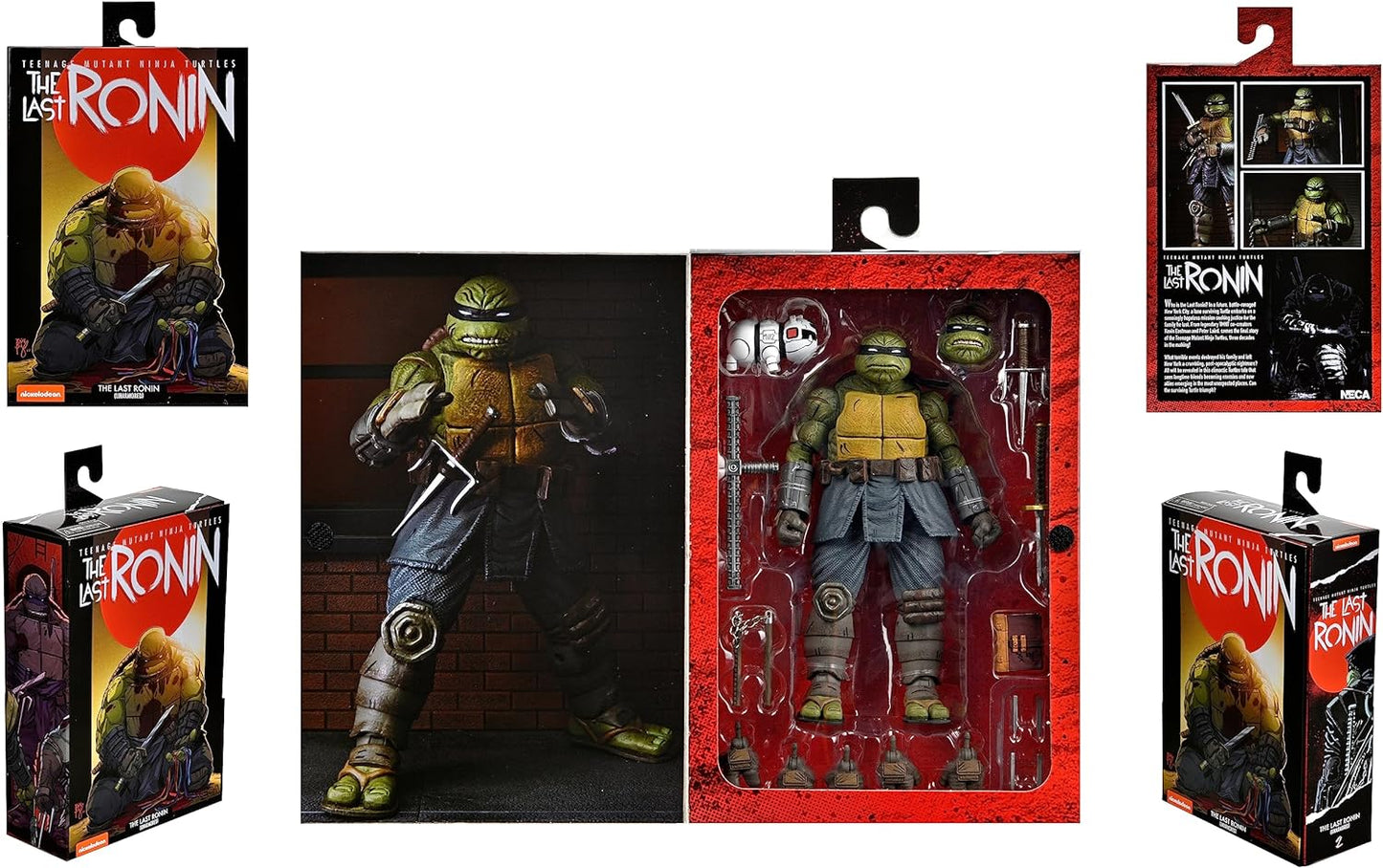 The Last Ronin Unarmored Figura De Acción Teenage Mutant Ninja Turtles Ultimate Neca 18 Cm