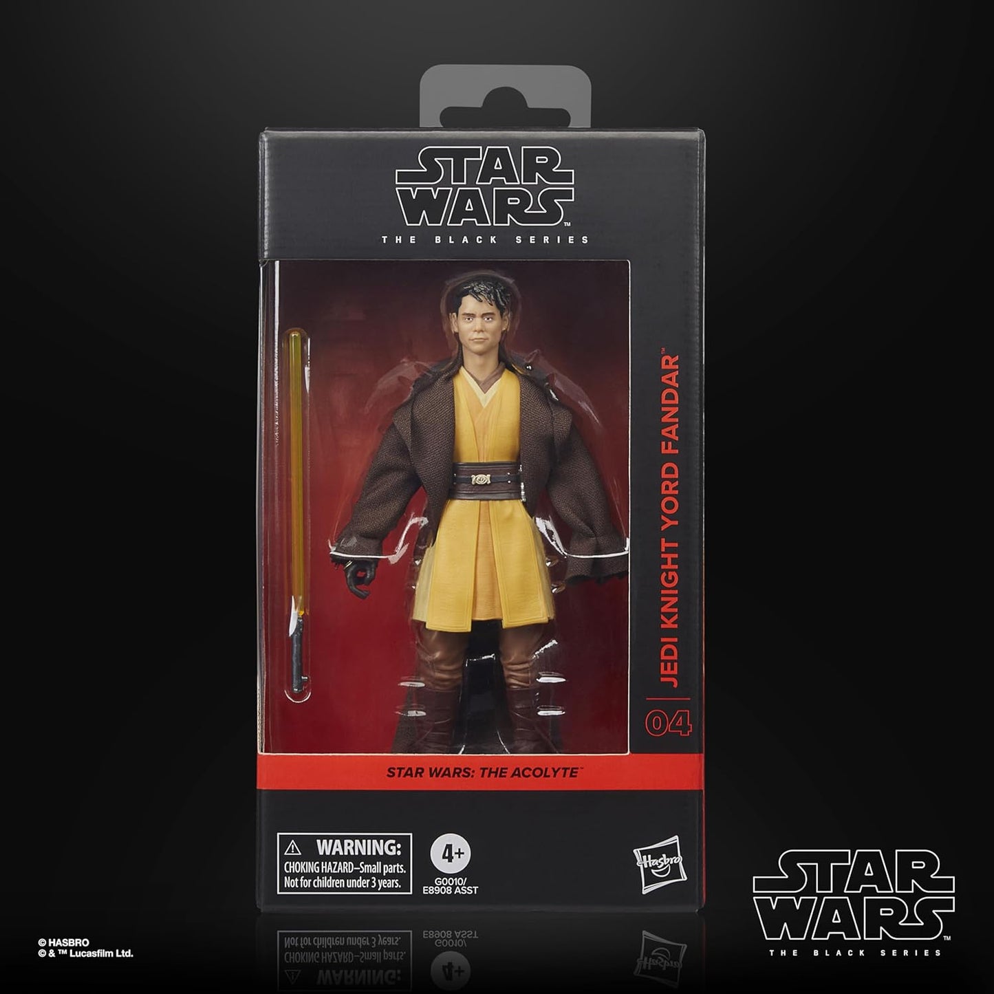 Jedi Knight Yord Fandar Figura De Acción Star Wars The Acolyte Black Series Hasbro 16 Cm
