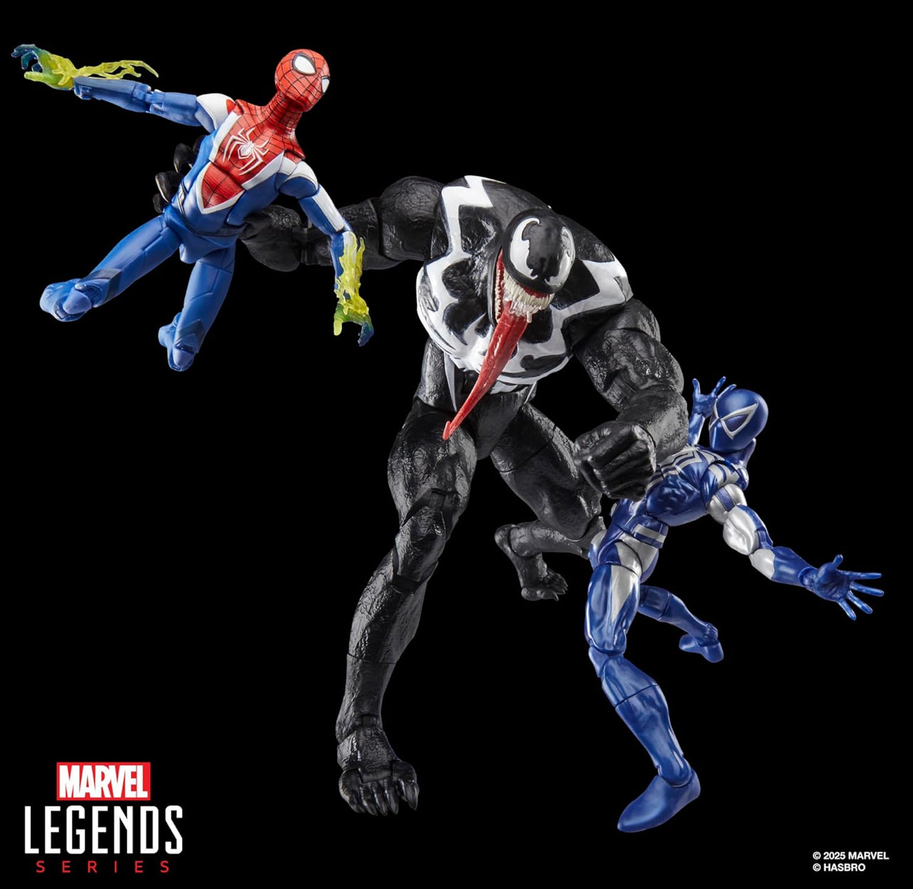 Venom Figura De Acción Spiderman 2 Gamerverse Ps5 Marvel Legends 25cm