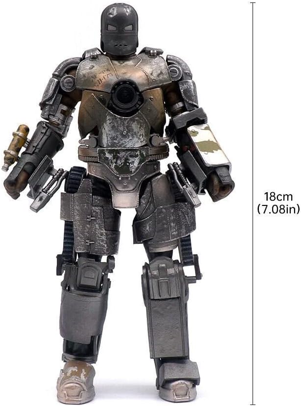 Iron Man Mark I Figura de Acción Iron Man Marvel ZD Toys 18 Cm