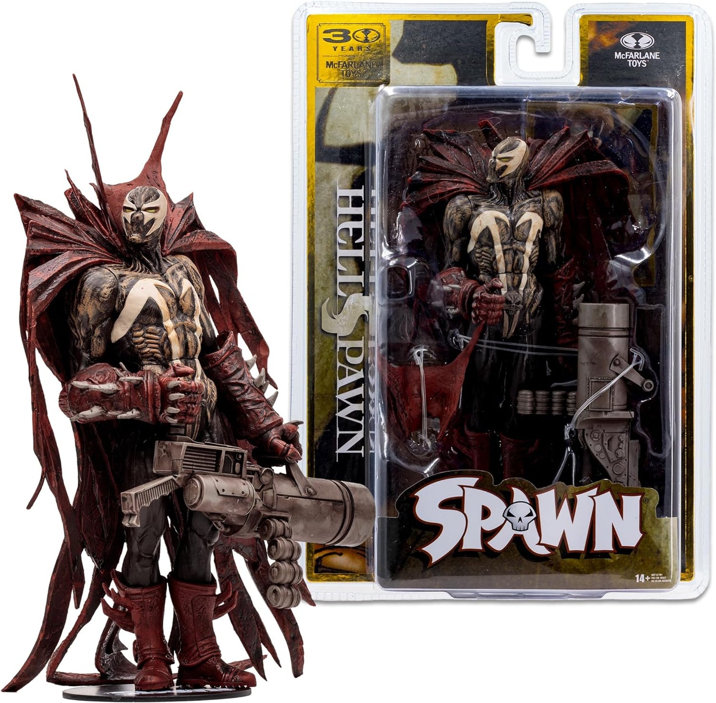 Spawn Hellspawn Figura de Acción Spawn 30 Anniversary McFarlane Toys 18 Cm