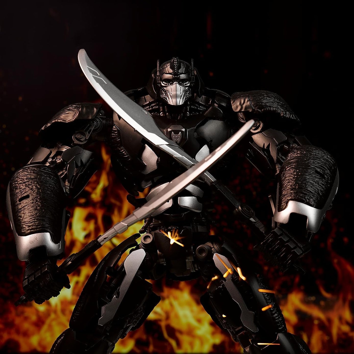 Optimus Primal Figura de Acción Transformers Rise Of The Beasts Yolopark Transformers Model Kit AMK Series Hasbro 20 Cm