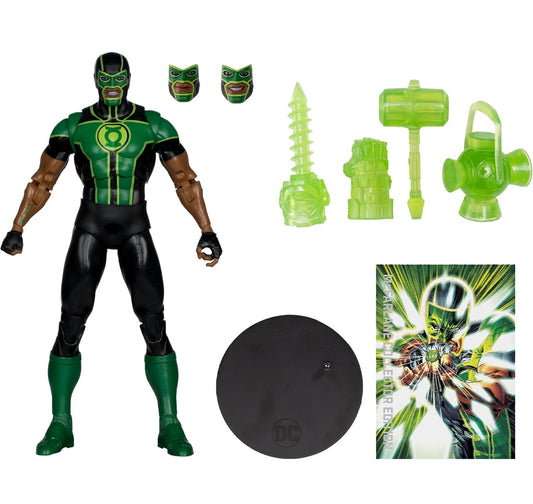 Simon Baz Figura de Acción Green Lanterns DC Mcfarlane Toys Collector Edition