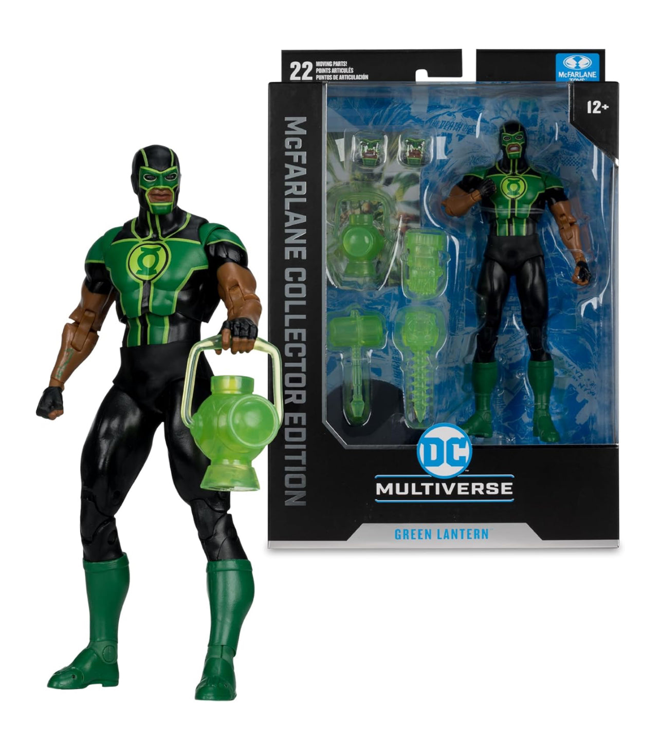 Simon Baz Figura de Acción Green Lanterns DC Mcfarlane Toys Collector Edition