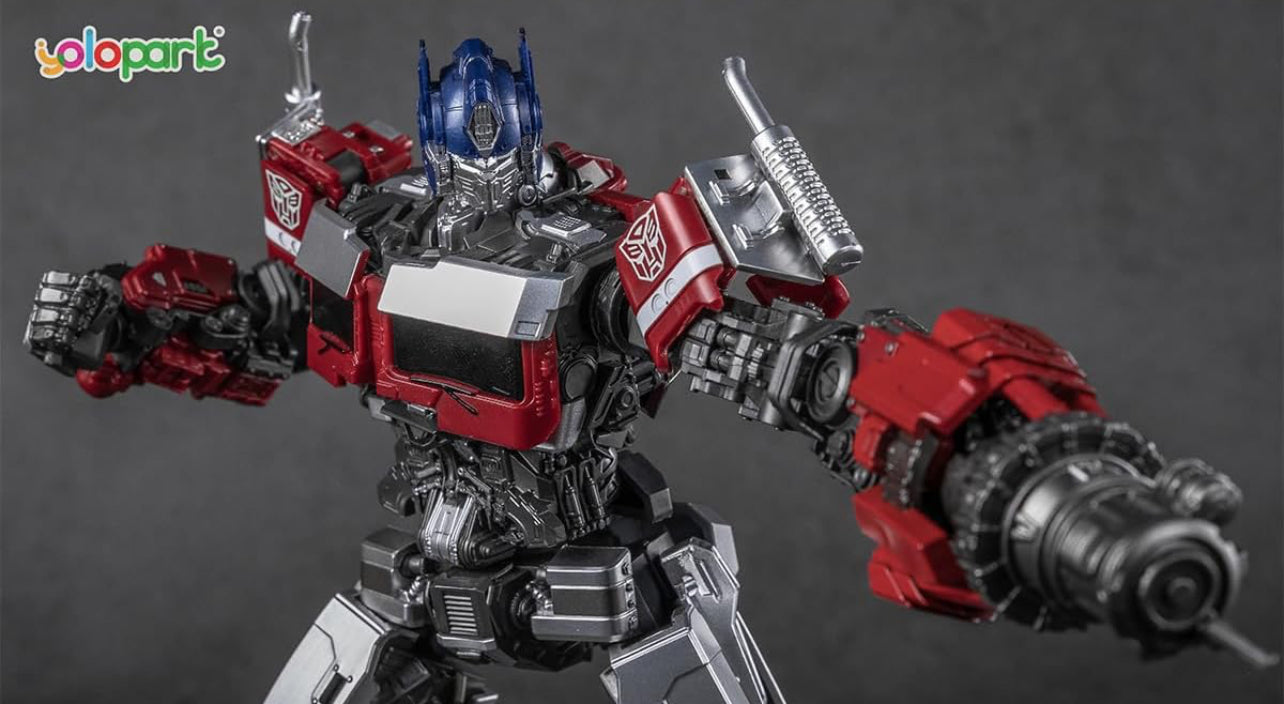 Optimus Prime Figura de Acción Transformers Rise Of The Beasts Yolopark Transformers Model Kit AMK Series Hasbro