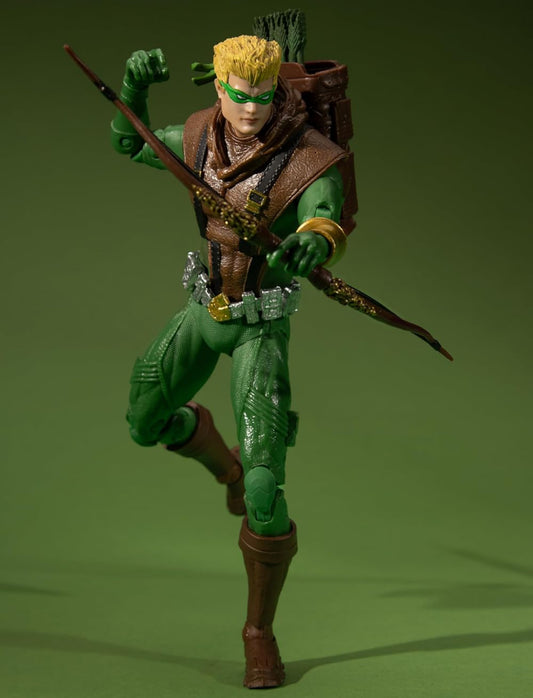 Connor Hawke Figura de Acción Green Arrow Dc Mcfarlane Toys Gold Label 18cm