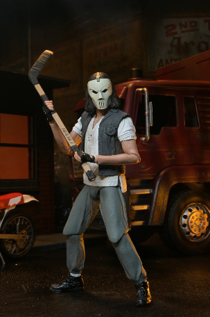 Casey Jones & Dirt Bike Pack Figura TMNT Tortugas Ninja Neca 18 cm