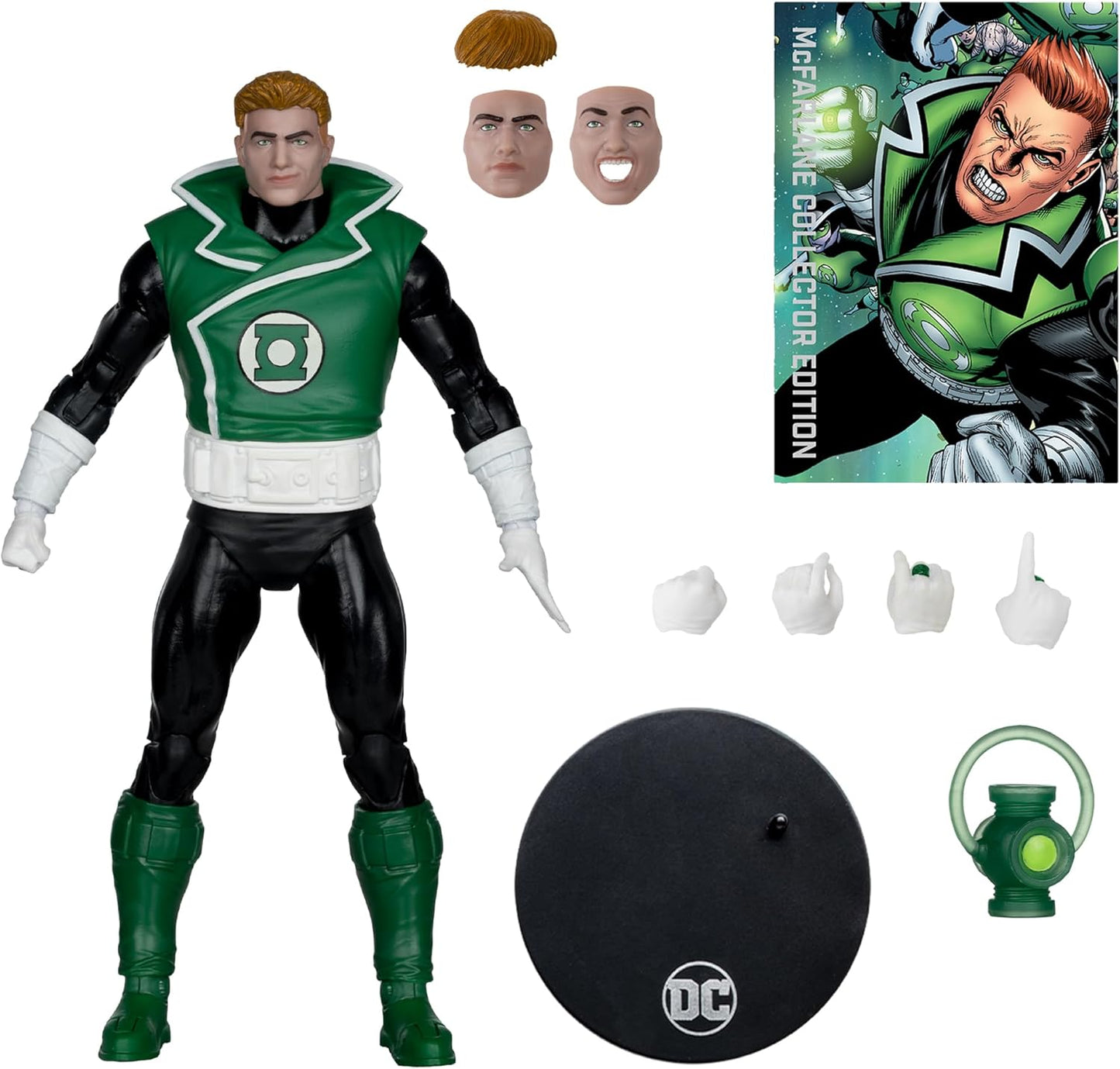 Guy Gardner Figura de Acción Green Lanterns DC Mcfarlane Toys Collector Edition 18 Cm