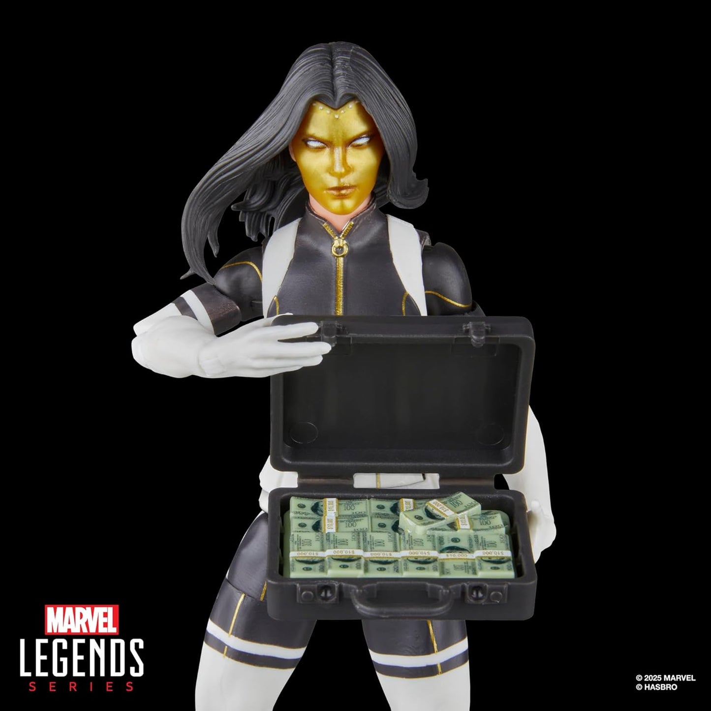 Madame Masque & Crossbones Pack Figura De Acción Suiper Villains Marvel Legends Hasbro 18 Cm