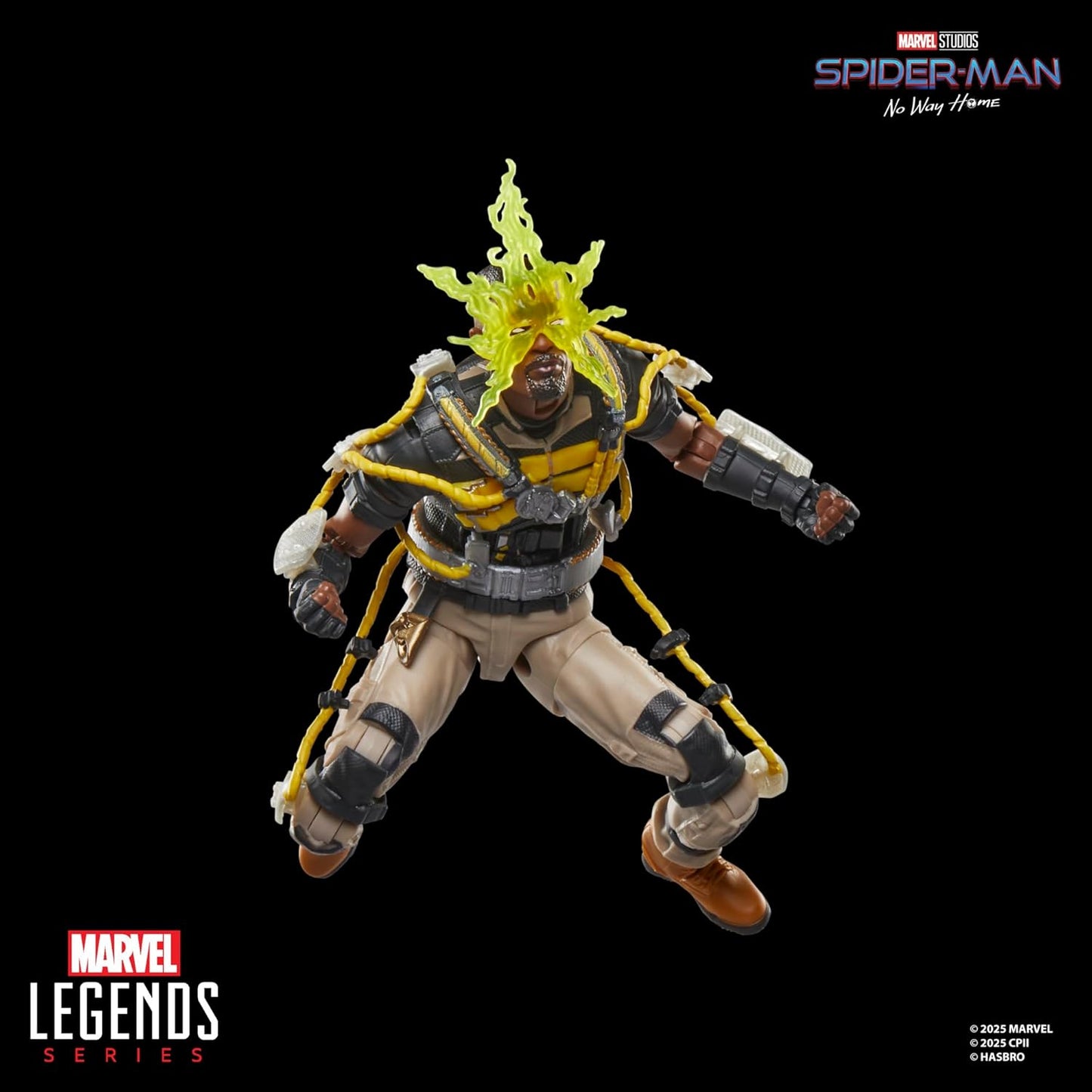 Electro Figura De Acción Spiderman No Way Home Marvel Legends Hasbro 16 Cm