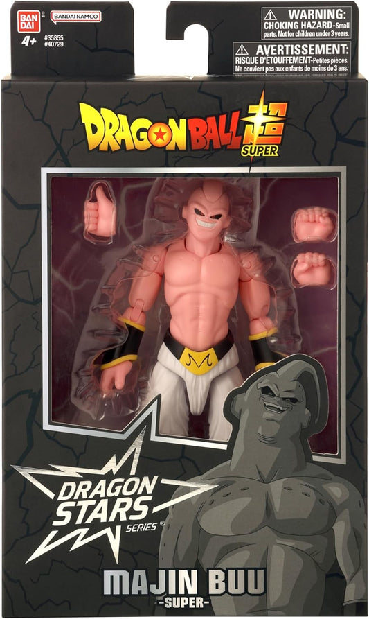 Majin Buu Super Figura De Acción Dragon Ball Dragon Stars Bandai 17 Cm