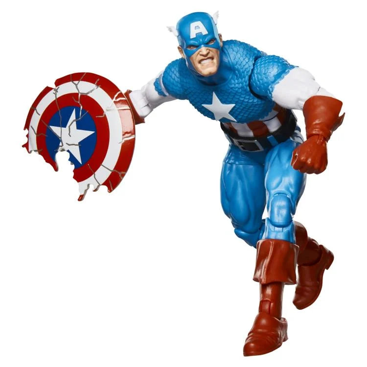 Capitán América Figura De Acción Secret Wars Marvel Legends Retro 17 Cm