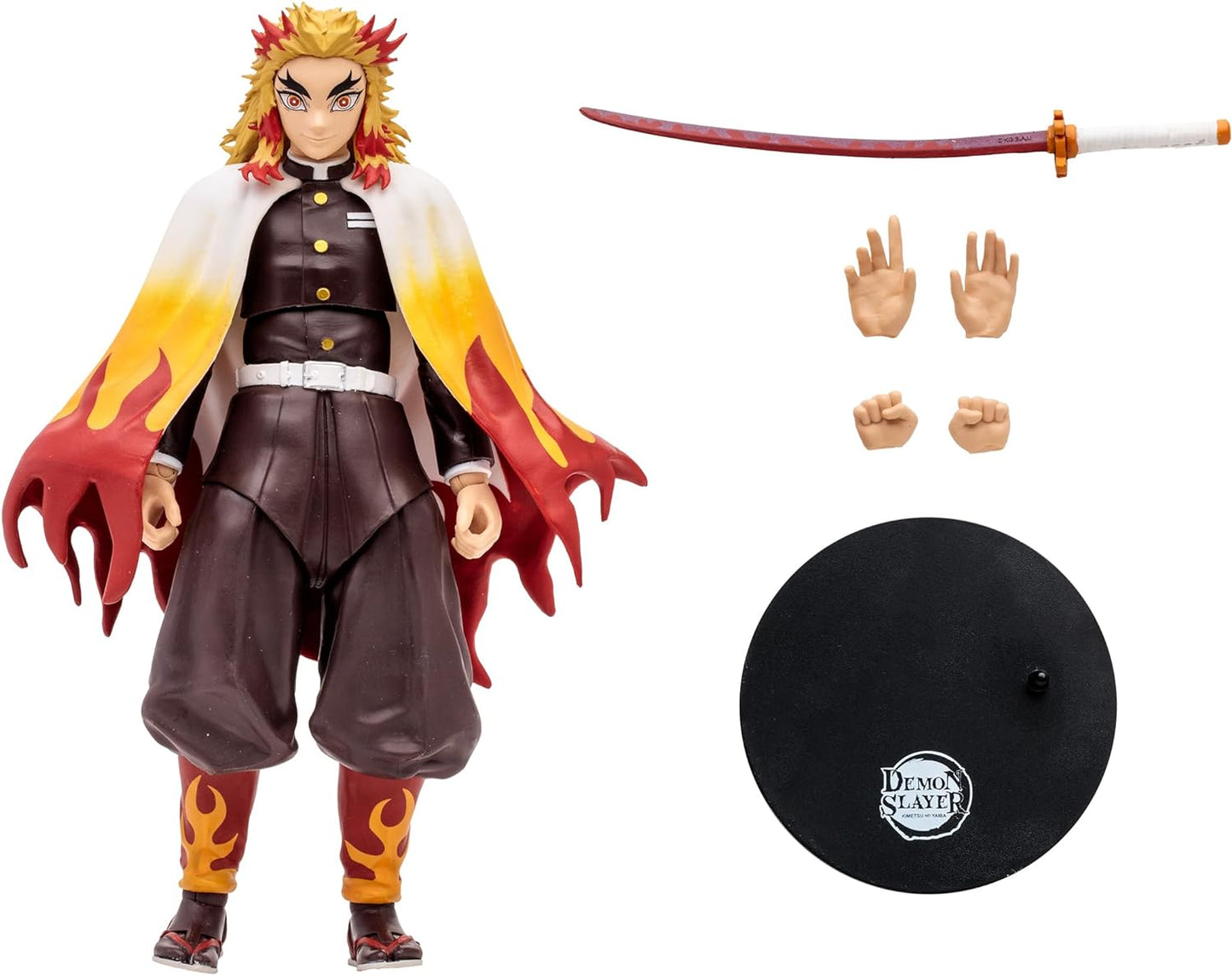 Kyojuro Rengoku Figura De Acción Demon Slayer Mcfarlane Toys 17 Cm