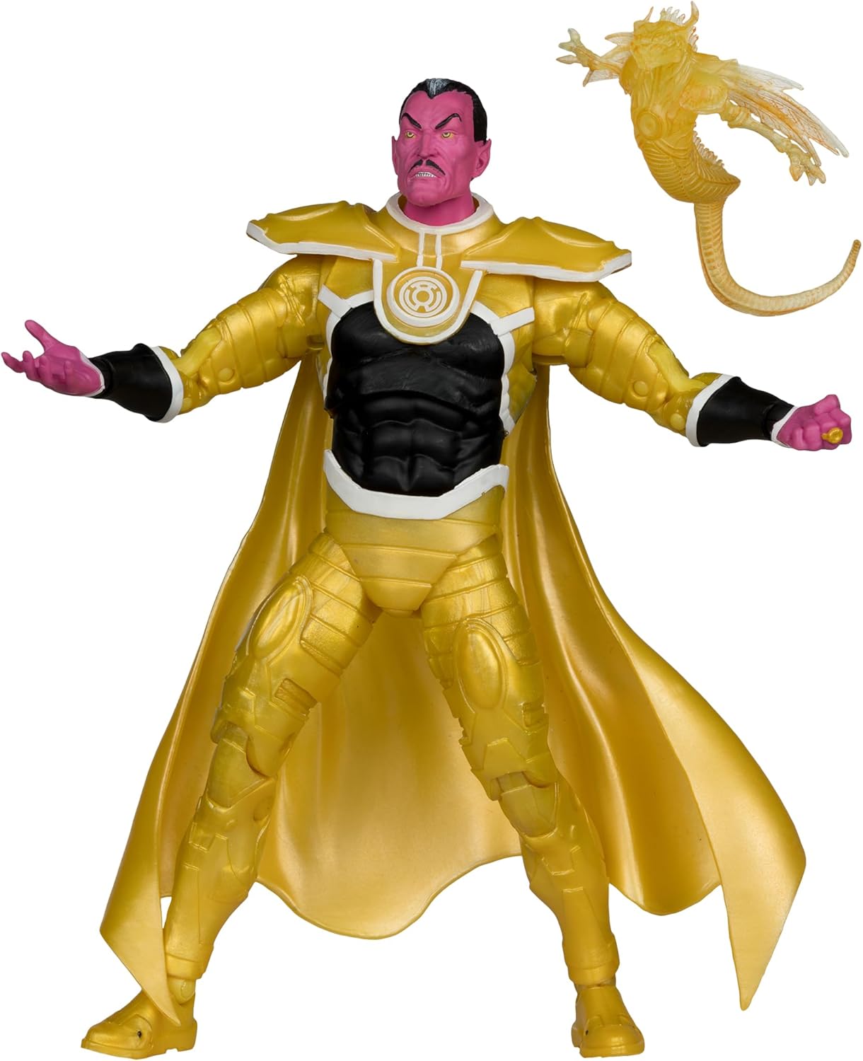 Sinestro Parallax Gold Label Figura de Acción Green Lantern Mcfarlane Toys 18 Cm