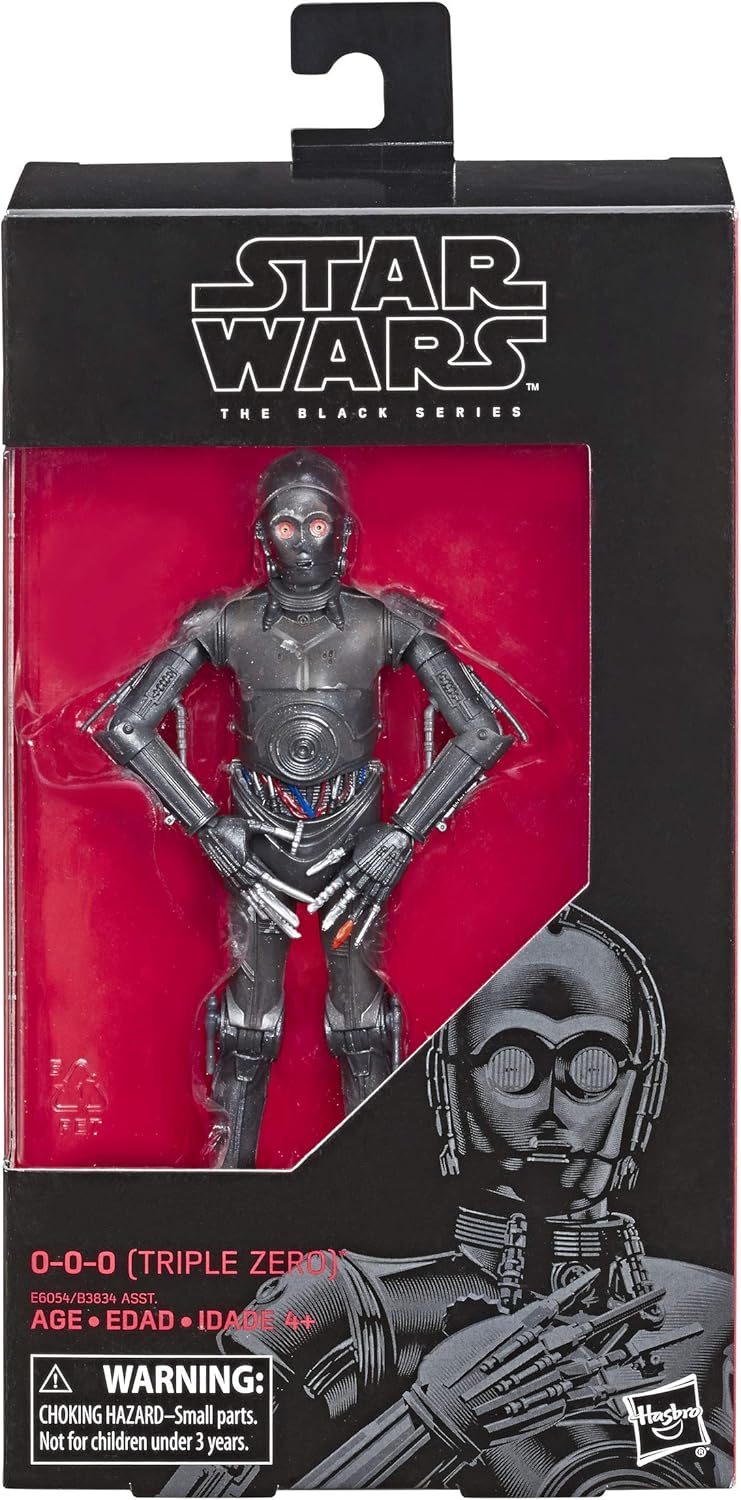 Droid 0-0-0 Triple Zero Figura De Acción Star Wars Black Series 16 Cm