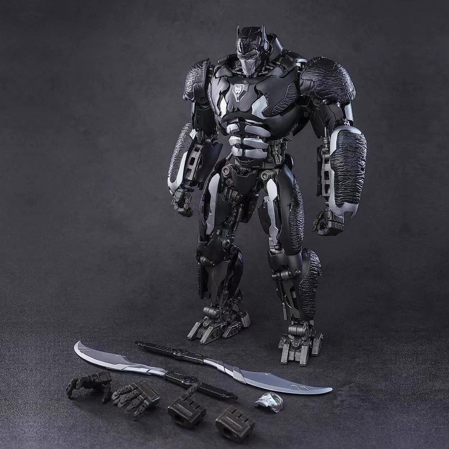 Optimus Primal Figura de Acción Transformers Rise Of The Beasts Yolopark Transformers Model Kit AMK Series Hasbro 20 Cm