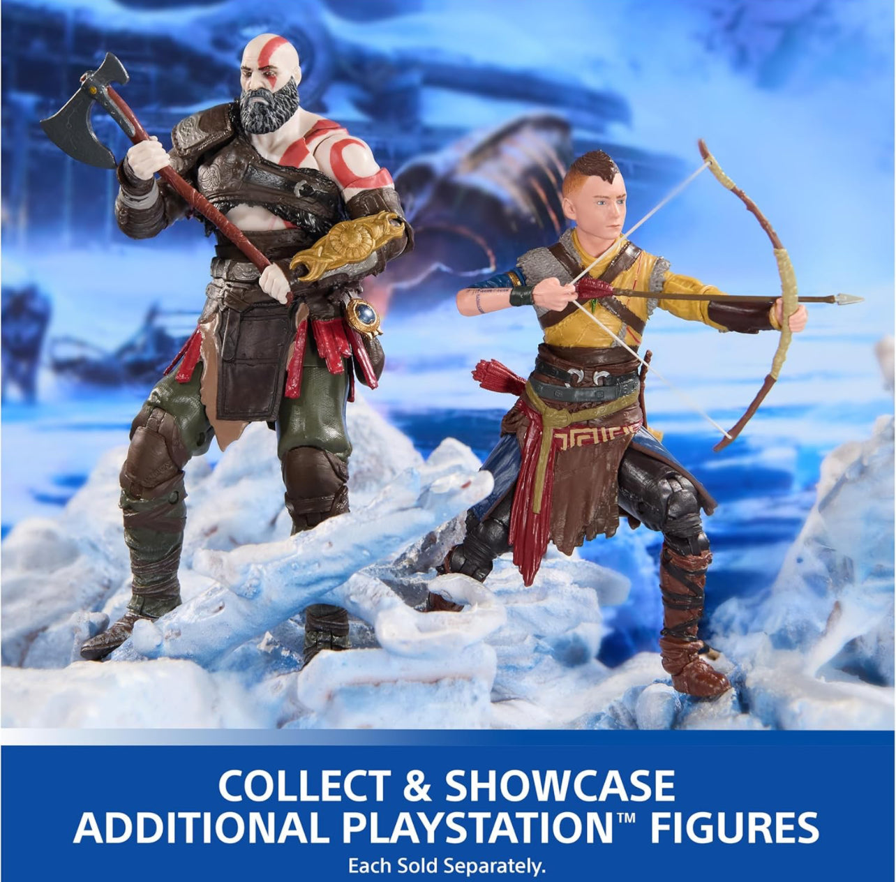 Atreus Figura De Acción God Of War Ragnarok Spin Master 15 Cm