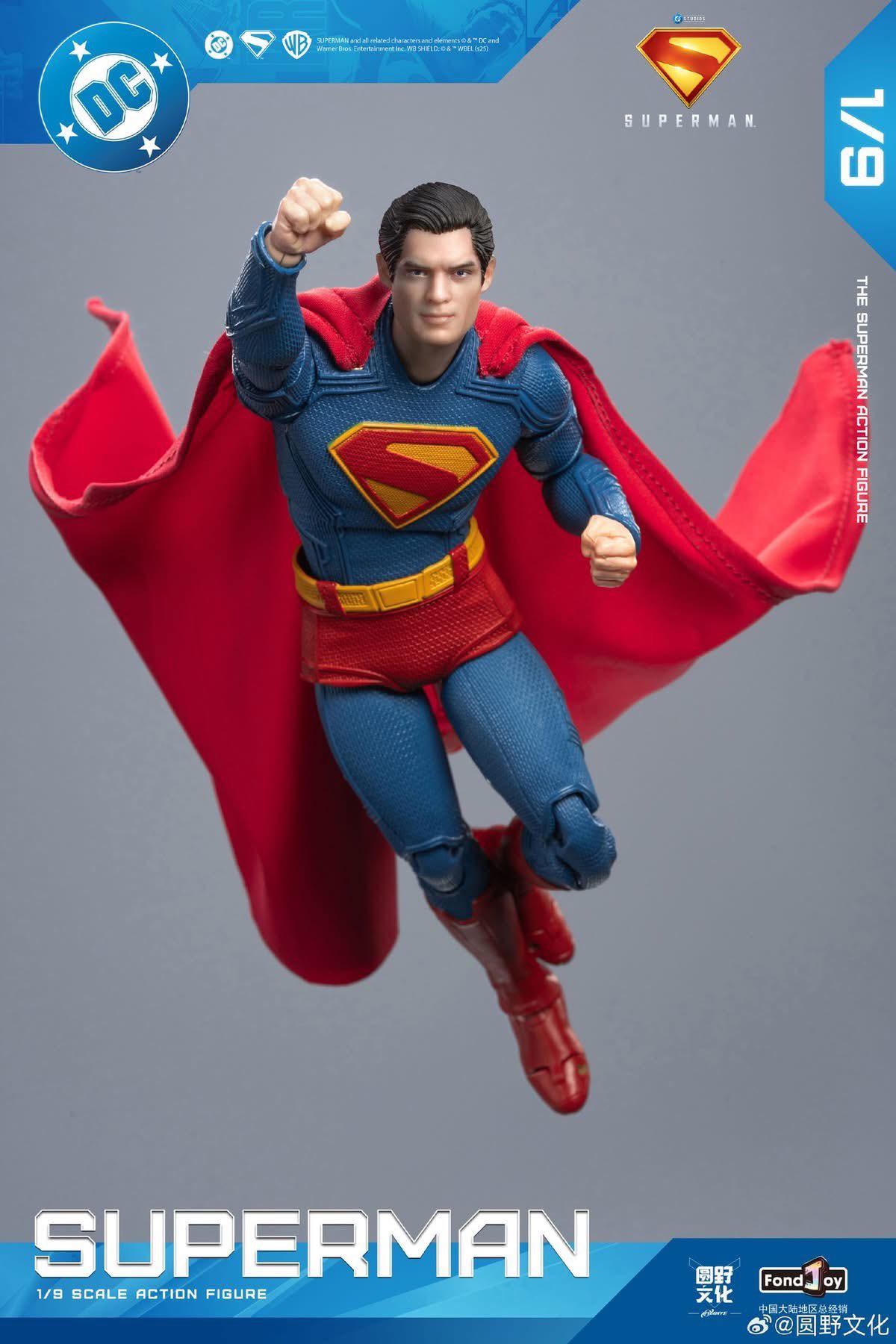 Superman 2025 Figura de Accion DC Studios Fondjoy 19cm