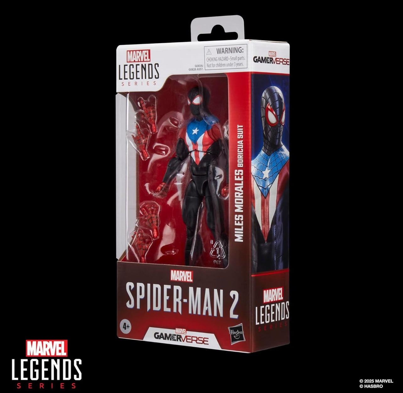 Miles Morales Boricua Suit Figura De Acción Spiderman 2 Gamerverse Ps5 Marvel Legends 16cm