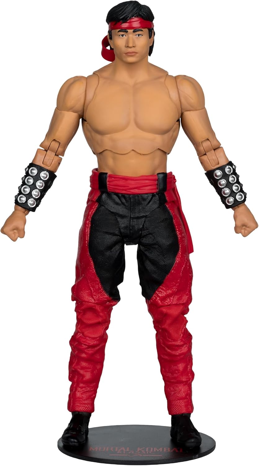 Liu Kang Figura De Acción Mortal Kombat Klassic Mcfarlane Toys 18 Cm