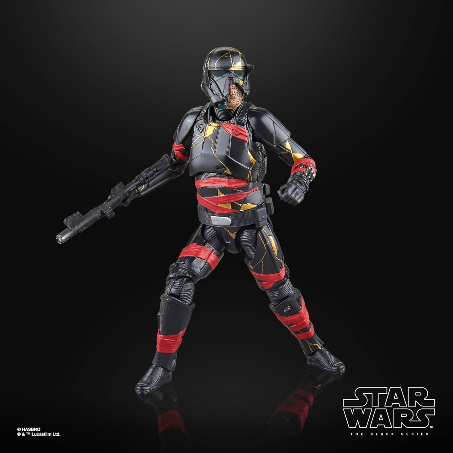 Night Trooper Figura De Acción Ahsoka Star Wars Black Series 16cm