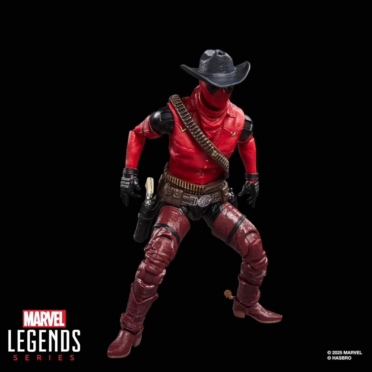 Cowboypool Figura de Accion Deadpool & Wolverine MCU Marvel Legends 16 Cm