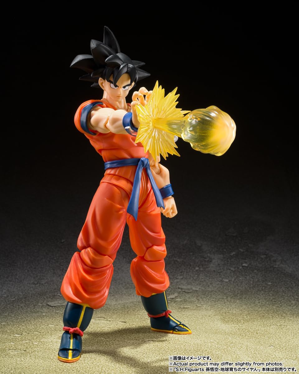 Saiyan Son Goku Set De Efectos y Partes Sh Figuarts Bandai Dragon Ball Super SH Figuarts Bandai 1/12