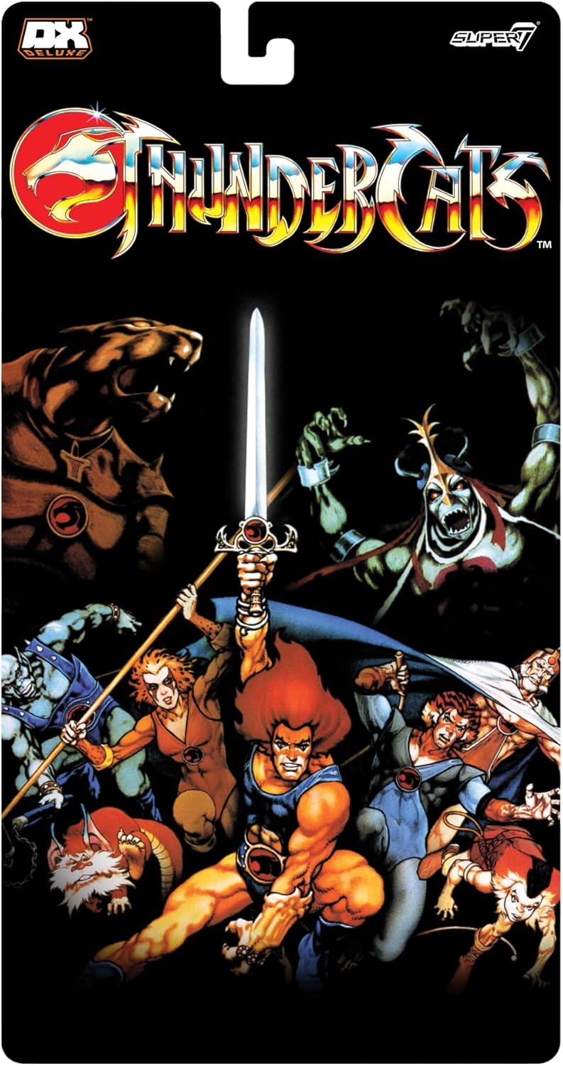 Tygra Figura De Acción Thundercats Super7 Deluxe 18 Cm