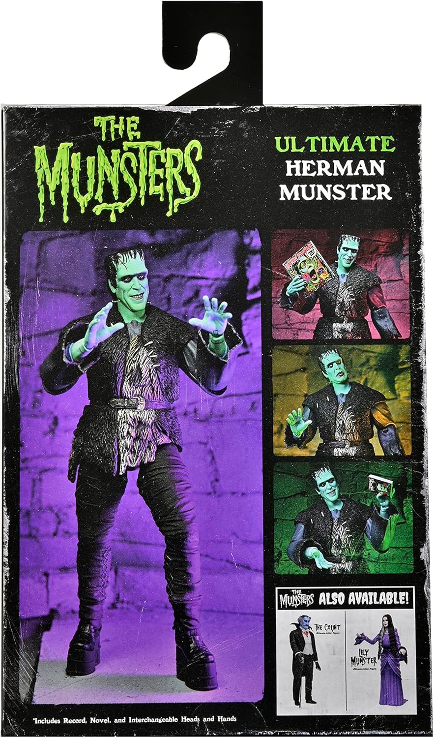 Herman Munster Figura De Acción Frankenstein The Munsters Horror Neca Ultimate 18cm