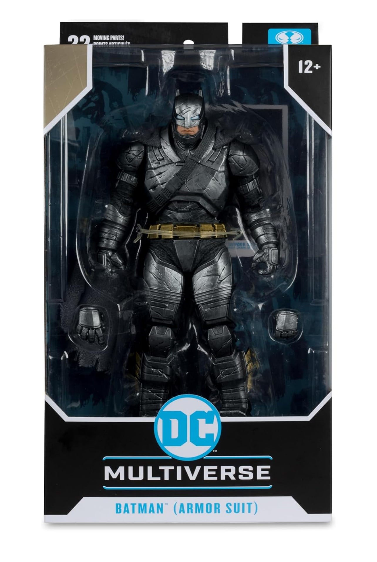 Batfleck Batman Armor Suit Figura de Acción BVS Dawn Of Justice Dc Mcfarlane Toys 18 C