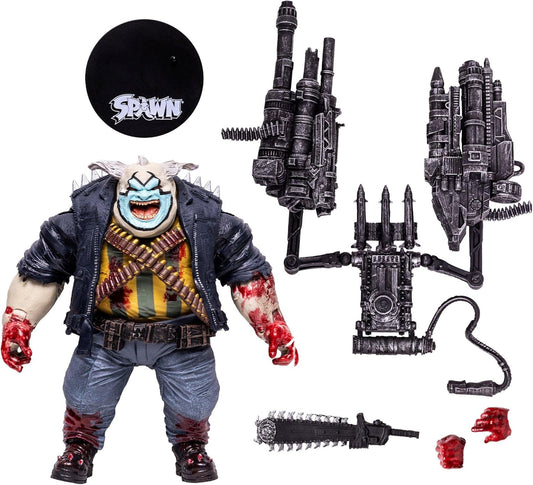 The Clown Spawn Bloody Figura De Acción Spawn Mcfarlane Toys 16 Cm