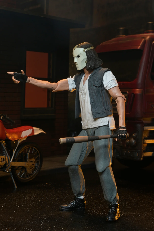 Casey Jones & Dirt Bike Pack Figura TMNT Tortugas Ninja Neca 18 cm