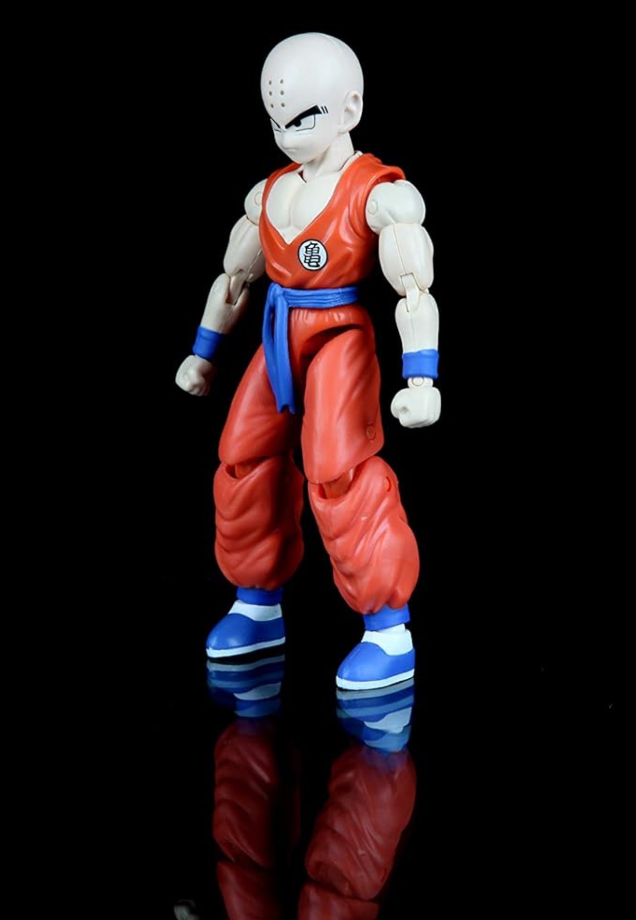 Krillin Figura De Acción Dragon Ball Super Dragon Stars Bandai 14 Cm