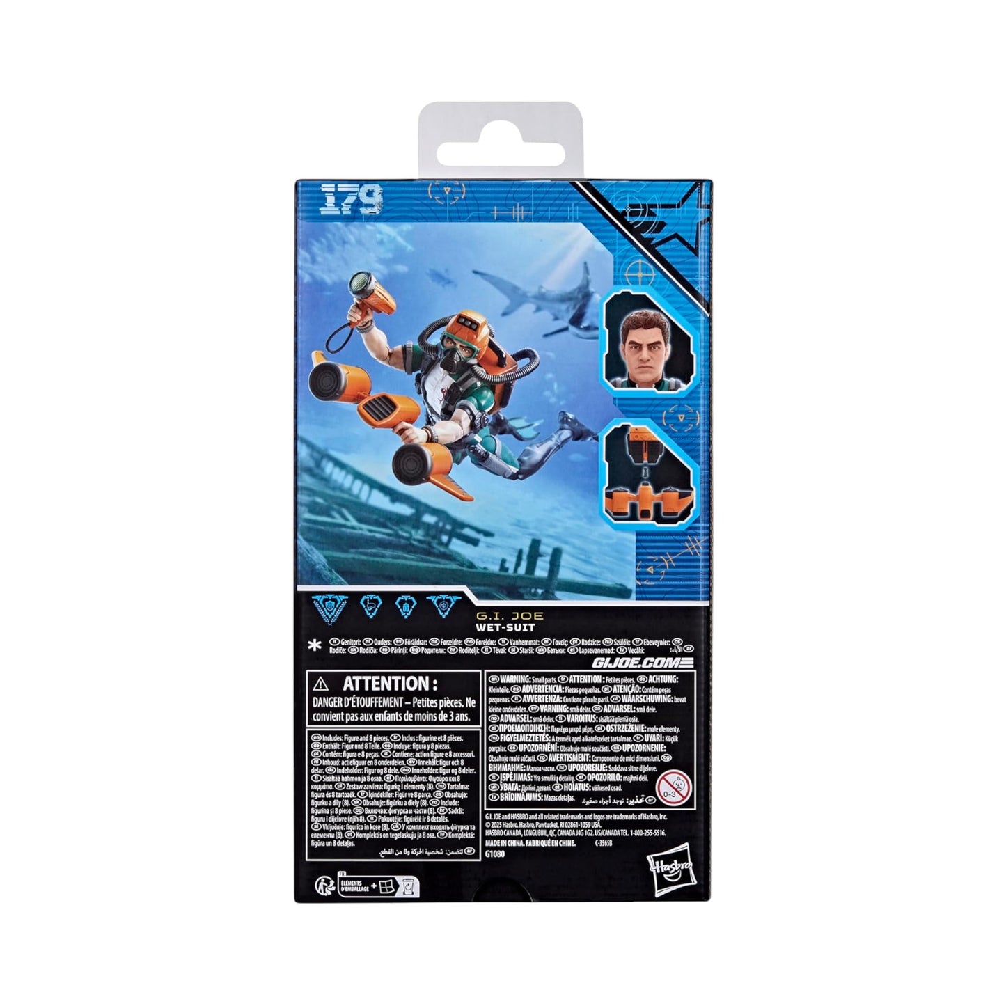 Wet Suit Figura de Accion Cobra Gi Joe 179 Classified Series 16 Cm