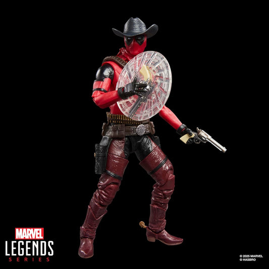 Cowboypool Figura de Accion Deadpool & Wolverine MCU Marvel Legends 16 Cm