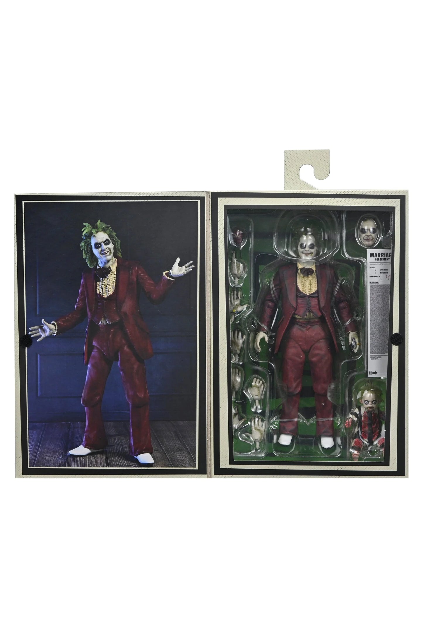 Beetlejuice Wedding Tuxedo Figura De Acción Beetlejuice Neca Ultimate 18 Cm