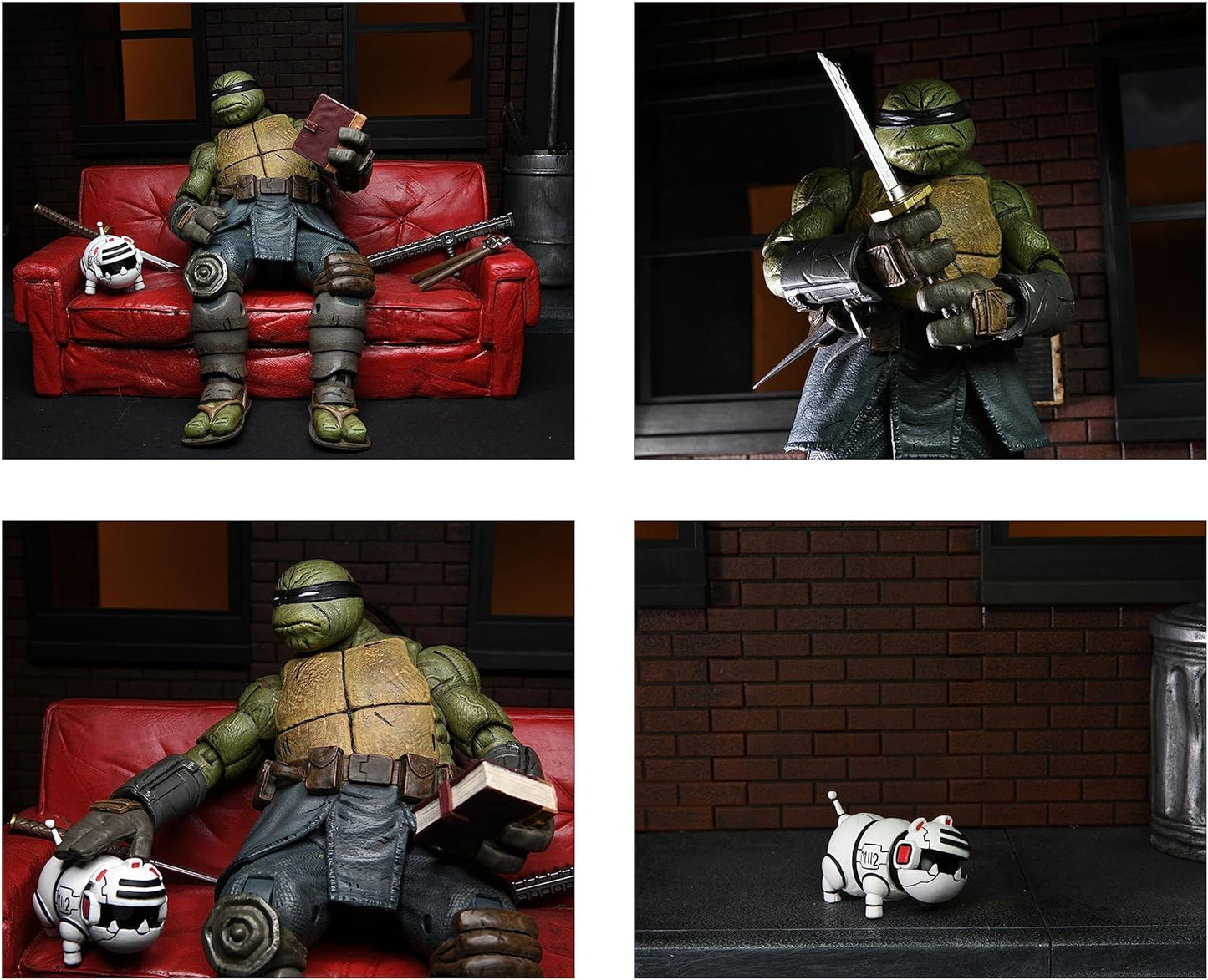 The Last Ronin Unarmored Figura De Acción Teenage Mutant Ninja Turtles Ultimate Neca 18 Cm