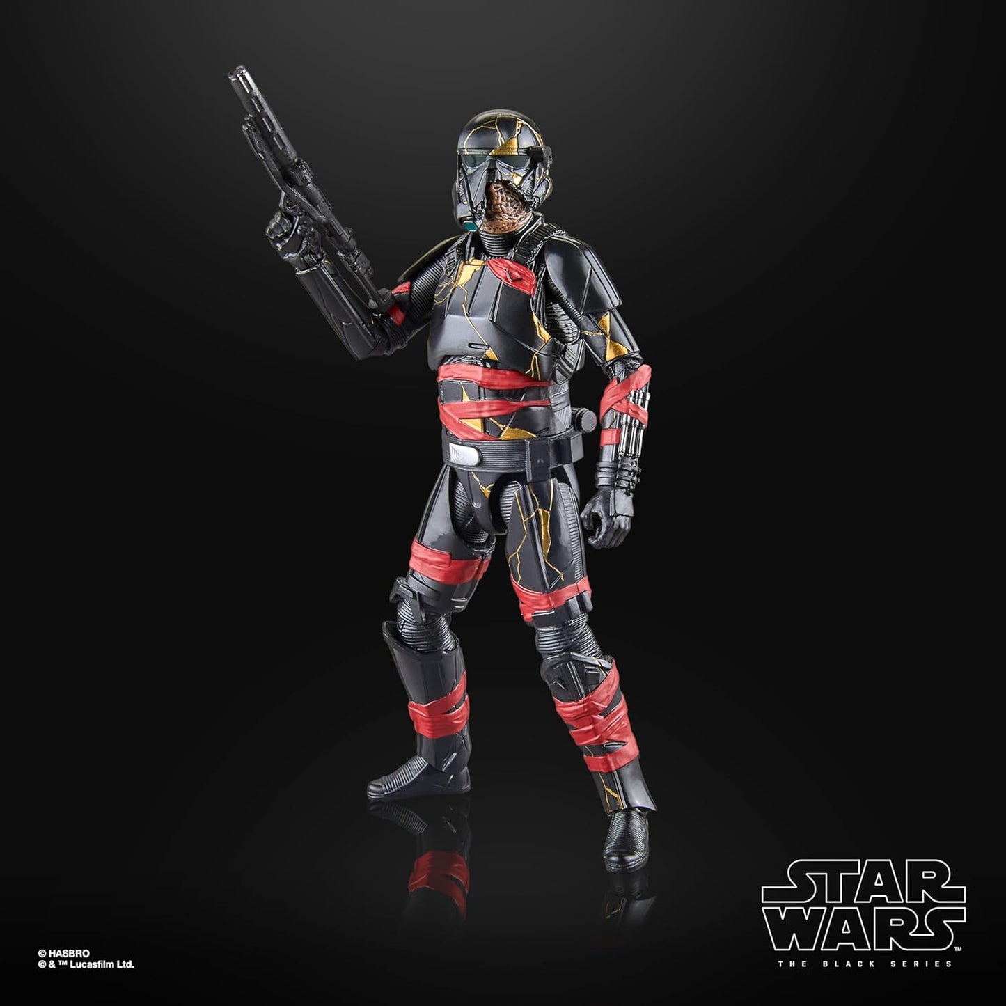Night Trooper Figura De Acción Ahsoka Star Wars Black Series 16cm