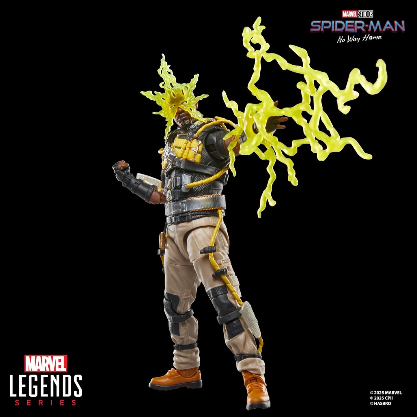 Electro Figura De Acción Spiderman No Way Home Marvel Legends Hasbro 16 Cm
