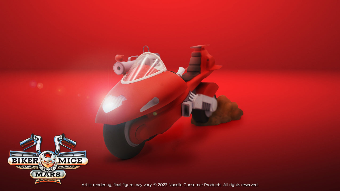 Vinnie’s Radical Rocket Sled Motorratón Biker Mice from Mars Nacelle 25 Cm