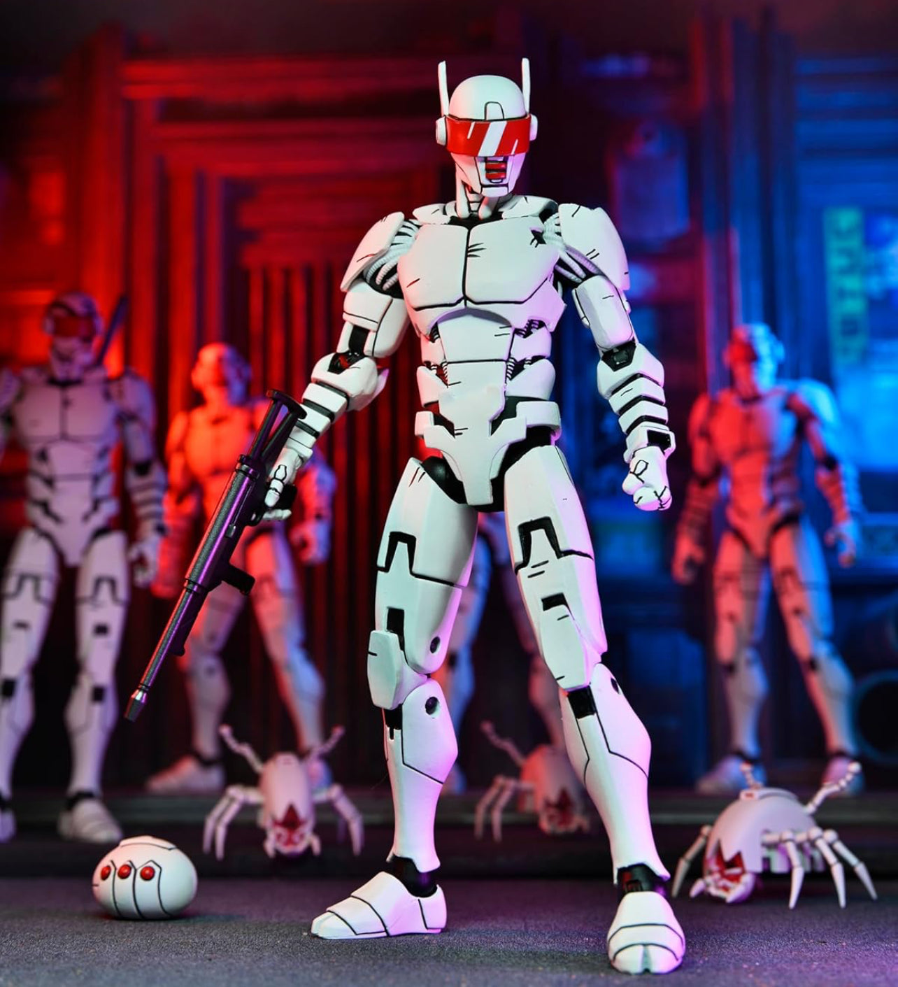 Elite Synja Patrol Bot Figura De Acción The Last Ronin Teenage Mutant Ninja Turtles Ultimate Neca 18 Cm