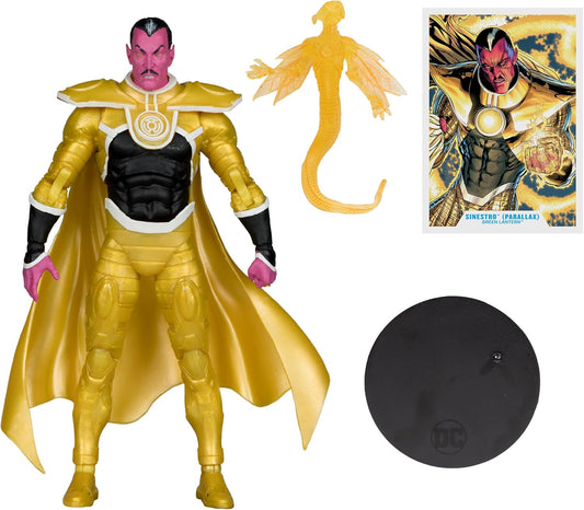 Sinestro Parallax Gold Label Figura de Acción Green Lantern Mcfarlane Toys 18 Cm