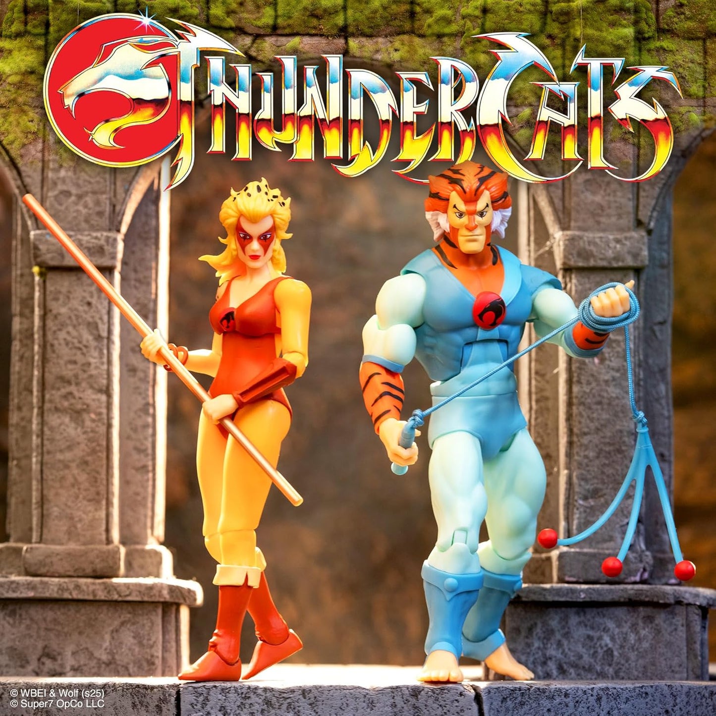 Tygra Figura De Acción Thundercats Super7 Deluxe 18 Cm